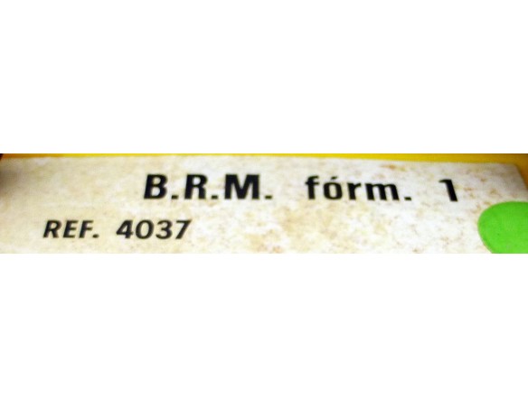 B.R.M. FORM 1 REF.4037 REPROTEC