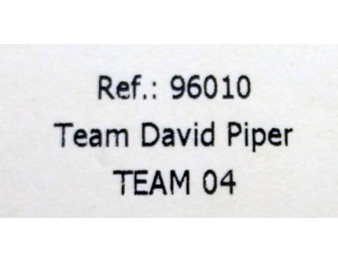 TEAM DAVID PIPER TEAM 04 REF.96010 FLY