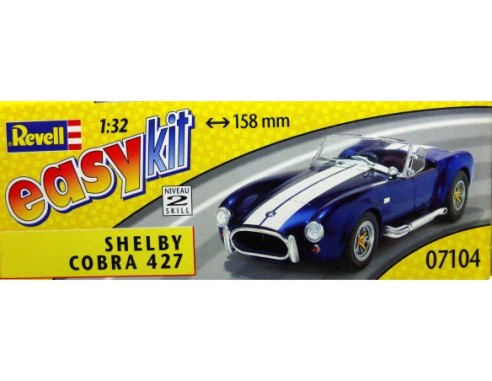 MAQUETA SHELBY COBRA 427 1.32 REF.07104 REVELL