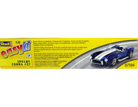 MAQUETA SHELBY COBRA 427 1.32 REF.07104 REVELL
