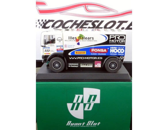 CAMION COLECCION DAKAR 2010 MAS SLOT REF.50406 AVANT SLOT