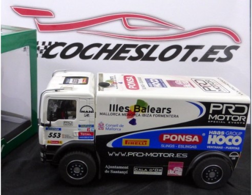 CAMION COLECCION DAKAR 2010 MAS SLOT REF.50406 AVANT SLOT