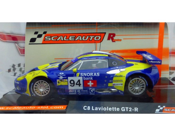 SPYKER C8 LAVIOLETTE GT2R 24H LM 2008 REF.SC6051R SCALEAUTO