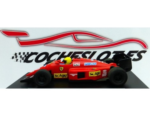 FERRARI F1/87 ROJO 1989 REF.4087 EXIN