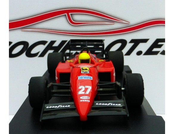 FERRARI F1/87 ROJO 1989 REF.4087 EXIN