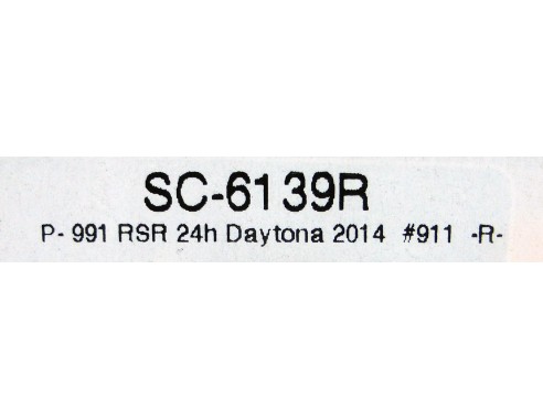 PORSCHE 991 RSR 24H. DAYTONA 2014 REF.SC-6139R SCALEAUTO