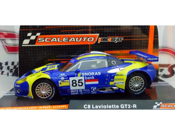 SPYKER C8 LAVIOLETTE GT2R 24H. LE MANS 08 REF.SC6050 SCALEAUTO