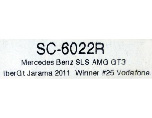 MERCEDES BENZ SLS AMG GT3 REF.SC6022R SCALEAUTO