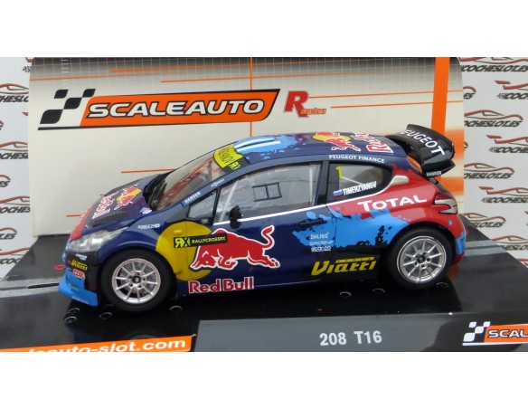 PEUGEOT 208 WRX BARCELONA 2014 REF.SC6159R SCALEAUTO