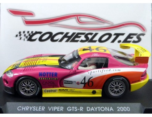 DODGE VIPER GTS-R “Daytona 2000” AMARILLO Y ROSA REF.A86 FLY