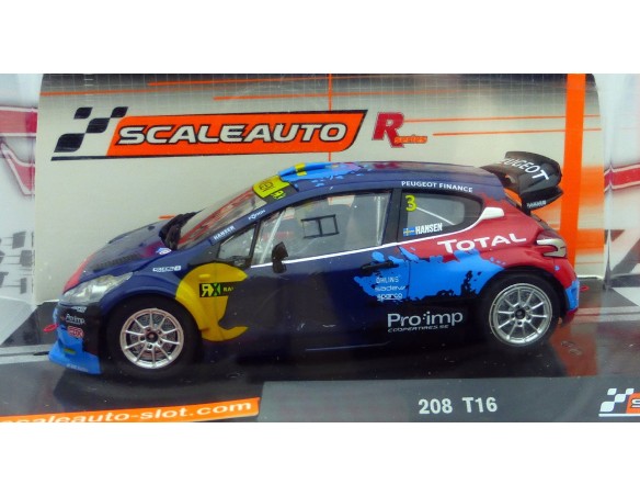 PEUGEOT 208 WRX ISTANBUL 2014 REF.SC6196R SCALEAUTO