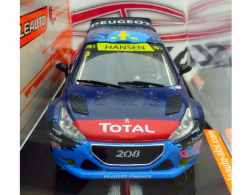 PEUGEOT 208 WRX ISTANBUL 2014 REF.SC6196R SCALEAUTO