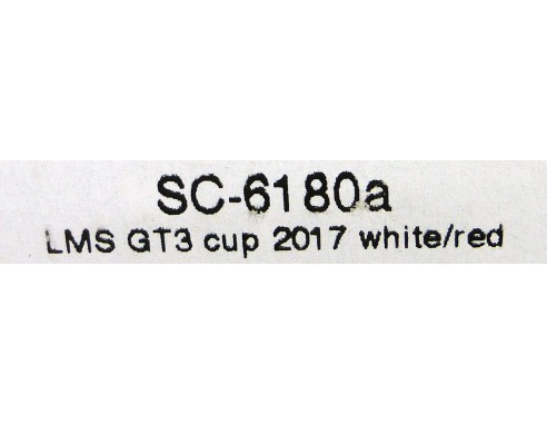 AUDI LMS GT3 CUP 2017 WHITE/RED REF.SC6180a SCALEAUTO
