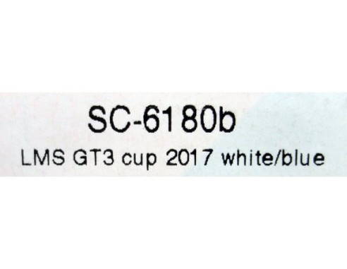 AUDI LMS GT3 CUP 2017 WHITE/BLUE REF.SC6180b SCALEAUTO