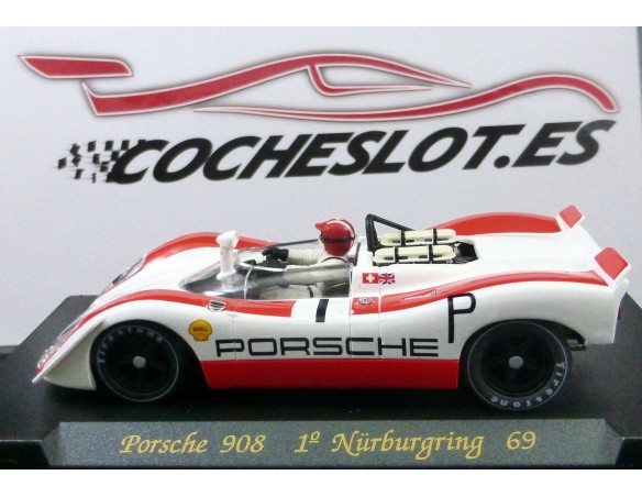 PORSCHE 908    “Nürburgring 69” BLANCO Y ROJO REF.C11 FLY