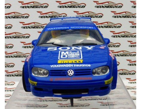 VOLKSWAGEN GOLF SONY AZUL Nº 3 2001 REF.50228 NINCO