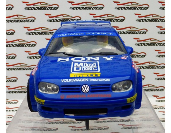 VOLKSWAGEN GOLF SONY AZUL Nº 3 2001 REF.50228 NINCO