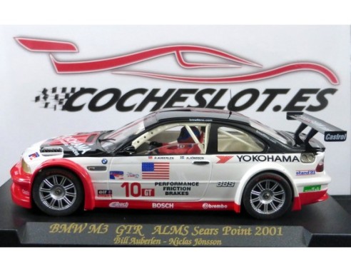 BMW M3 GTR ALMS 2001 BLANCO Y NEGRO REF.A282L FLY