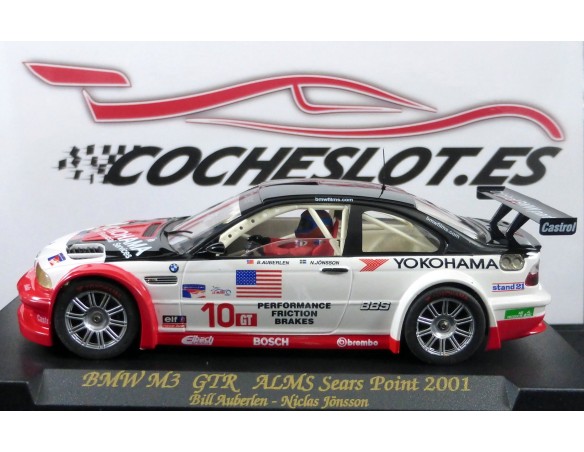 BMW M3 GTR ALMS 2001 BLANCO Y NEGRO REF.A282L FLY