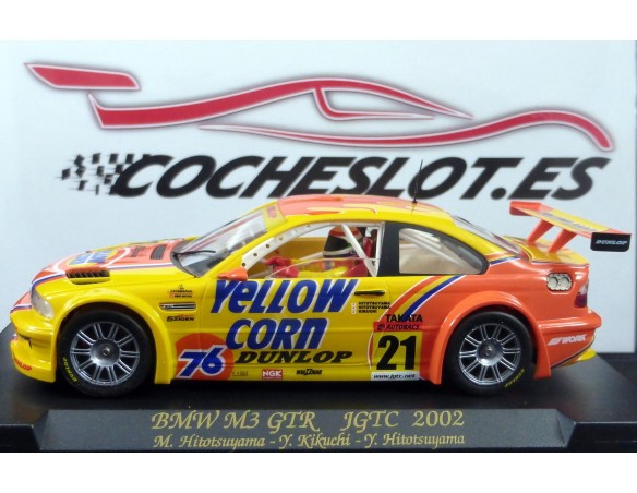 BMW M3 GTR JGTC 2002 AMARILLO Y NARANJA REF.A287 FLY