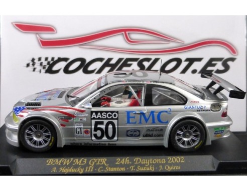 BMW M3 GTR DAYTONA 2002 PLATA REF.A285 FLY