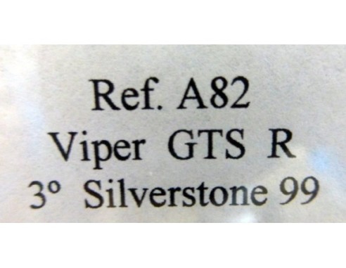DODGE VIPER GTS-R “Silverston 99” REFA82 FLY