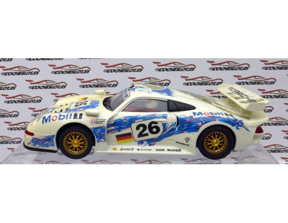 PORSCHE 911 GT1 MOBIL Nº 26 BLANCO 1997 REF. 50149-1 NINCO
