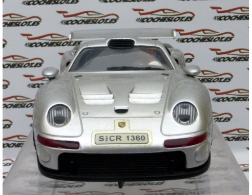 PORSCHE 911 GT1 ROADCAR PLATEADO 1997 REF.50148 NINCO
