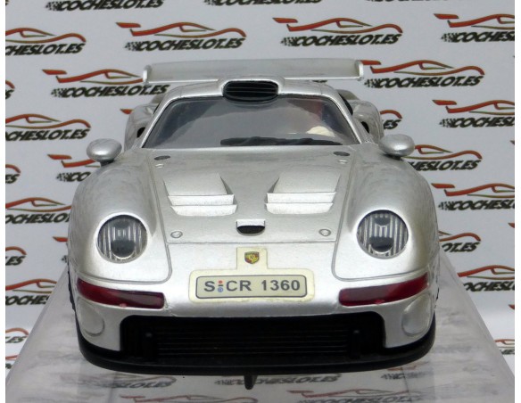PORSCHE 911 GT1 ROADCAR PLATEADO 1997 REF.50148 NINCO
