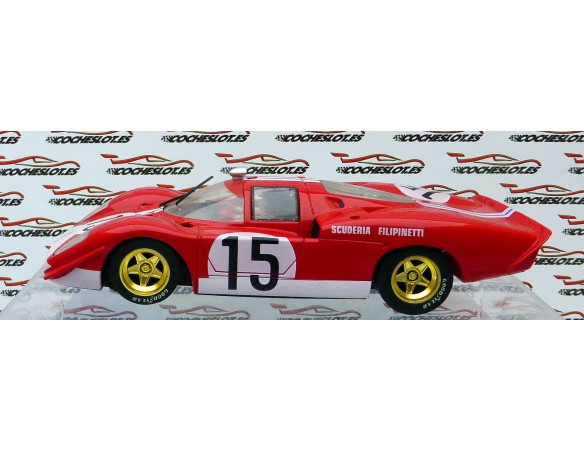 Ferrari 512 S Coda Lunga Le Mans 1970 Scuderia Filipinetti Nº15 FLY