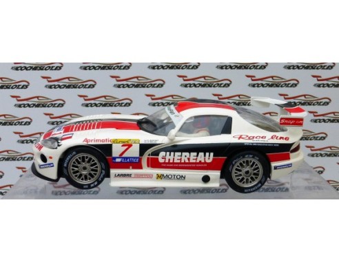 DODGE VIPER GTS-R 1º BRNO FIA GT 2001 BLANCO RAYA ROJA Y NEGRA REF.A89 FLY