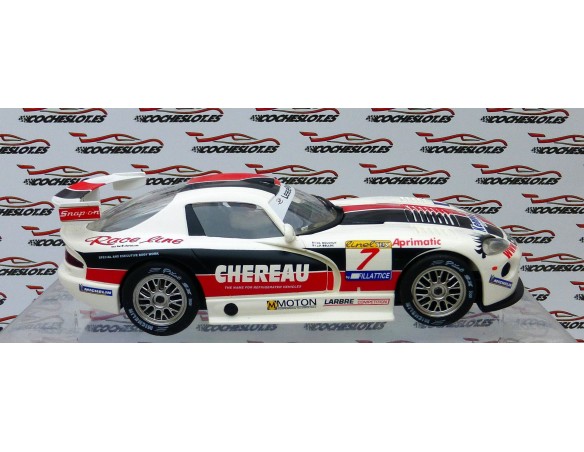 DODGE VIPER GTS-R 1º BRNO FIA GT 2001 BLANCO RAYA ROJA Y NEGRA REF.A89 FLY