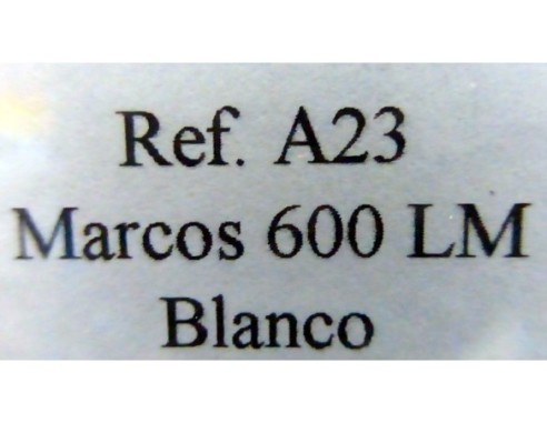 MARCOS 600 LM “Brands Hatch 97” BLANCO REF.A23 FLY