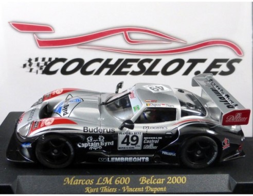 MARCOS 600 LM BELCAR 2000 PLATA,NEGRO,ROJO. REF.A29 FLY
