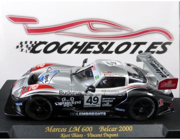 MARCOS 600 LM BELCAR 2000 PLATA,NEGRO,ROJO. REF.A29 FLY