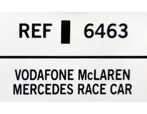 MERCEDES RACE CAR VODAFONE McLAREN REF.6463 TECNITOYS