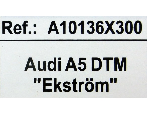 AUDI A5 DTM REF.A10136X300 EDUCA