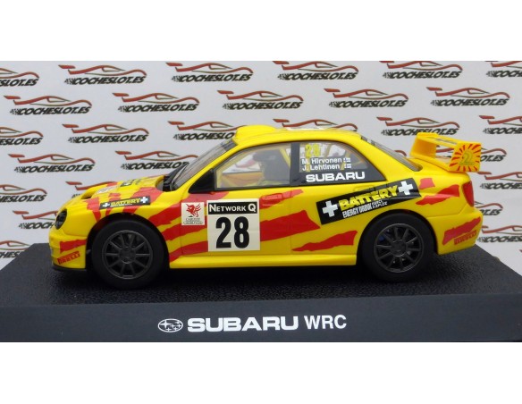 SUBARU IMPREZA WRC BATTERY+ Nº28 REF.C2492 SUPERSLOT
