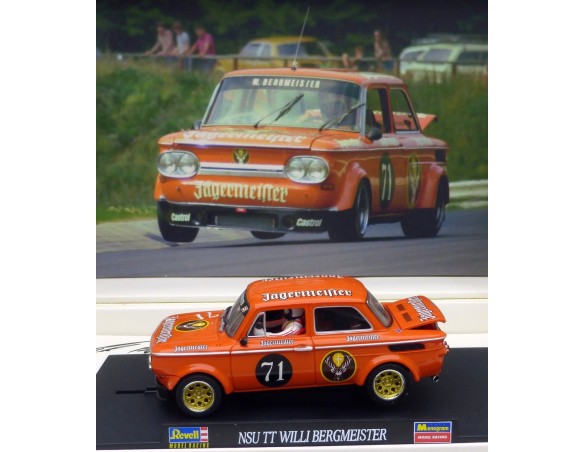 NSU TT JAGERMEIFTER WILLI BERGMEISTER REVELL