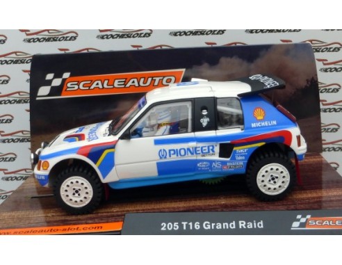 PEUGEOT 205 GRAND RAID AFRICA LEGENDS PARIS DAKAR 1989 REF.SC6106 SCALEAUTO