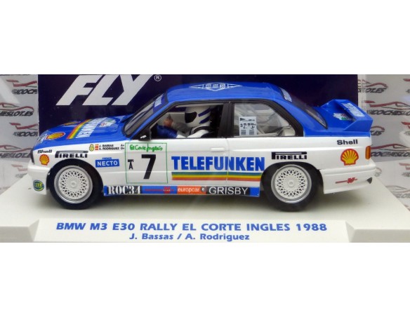 BMW M3 E30 RALLY EL CORTE INGLES 1988 ED.IMPORTACION REF.E2009 FLY
