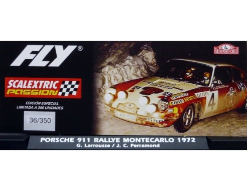 PORSCHE 911 RALLYE MONTECARLO 1972 REF.E2014AR SUCIO FLY