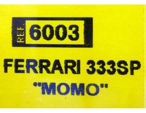 FERRARI 333 SP MOMO SCX IMPORTACION REF.6003 TECNITOYS