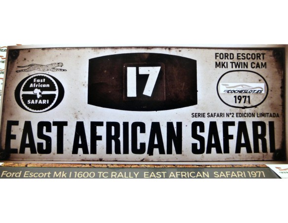 FORD ESCORT MK1 1600 TC RALLY EAST AFRICAN SAFARI 1971 COCHESLOT