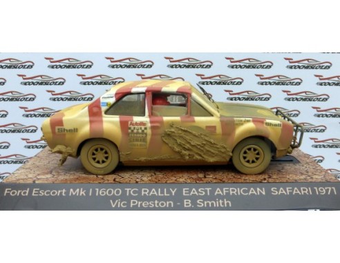 FORD ESCORT MK1 1600 TC RALLY EAST AFRICAN SAFARI 1971 EFECTO BARRO COCHESLOT