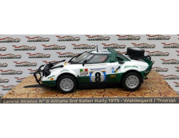 LANCIA STRATOS Nº8 ALITALIA 3rd SAFARI RALLY 1975 COCHESLOT