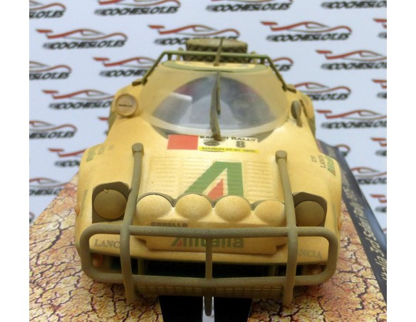 LANCIA STRATOS Nº8 ALITALIA 3rd SAFARI RALLY 1975 EFECTO BARRO COCHESLOT
