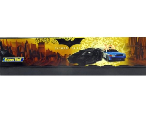 BATMOBILE Y GOTHAM CITY POLICE CAR 1/43 SUPERSLOT