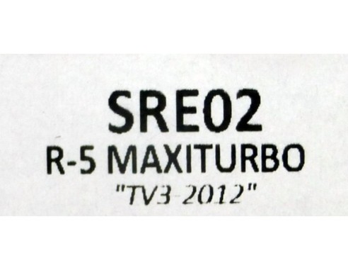 RENAULT 5 MAXI TURBO TV3 2012 REF.SRE02 TEAM SLOT