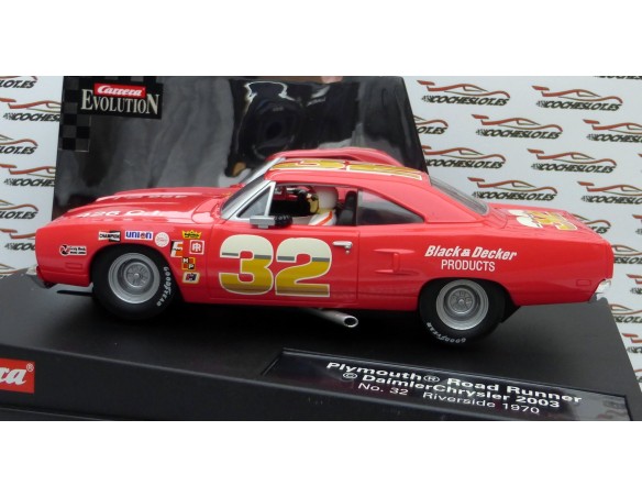 EVOLUTION PLYMOUTH ROADRUNNER Nº32 RIVERSIDE 70 REF.25718 CARRERA